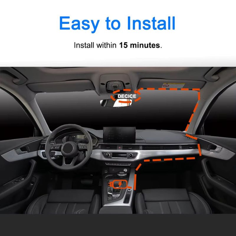 Chase 4K Dash Cam Front and Rear Set 2160P